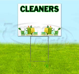 Cleaners Yard Sign