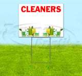 Cleaners Yard Sign