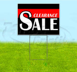 Clearance Sale Yard Sign