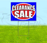 Clearance Sale Yard Sign