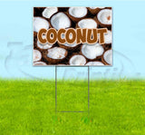 Coconut Yard Sign