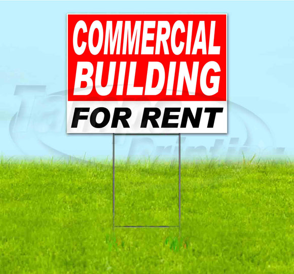 Commercial Building For Rent Yard Sign