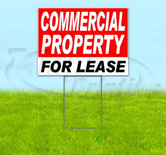 Commercial Property For Lease Yard Sign