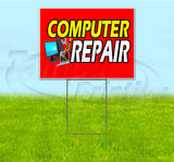 Computer Repair Yard Sign