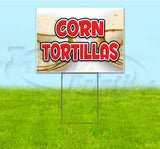 Corn Tortillas Yard Sign