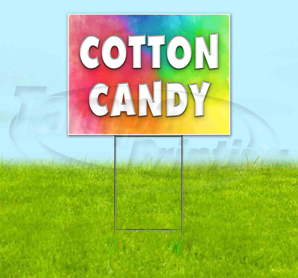 Cotton Candy Tie Dye Yard Sign
