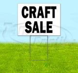 Craft Sale Yard Sign