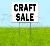 Craft Sale Yard Sign