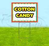 Cotton Candy Carnival Yard Sign