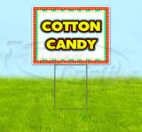 Cotton Candy Carnival Yard Sign
