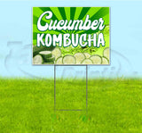 Cucumber Kombucha Yard Sign