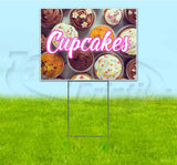 Cupcakes Yard Sign