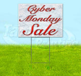 Cyber Monday Sale Yard Sign