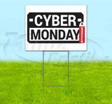 Cyber Monday Yard Sign