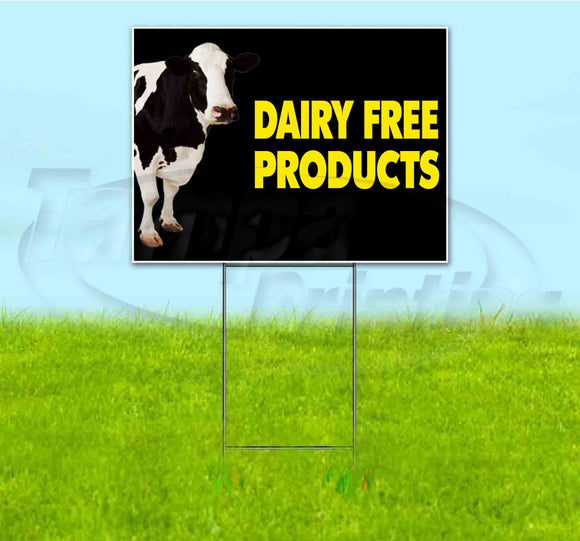 Dairy Free Yard Sign