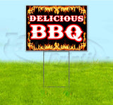 Delicious BBQ Yard Sign