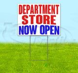 Department Store Now Open Yard Sign