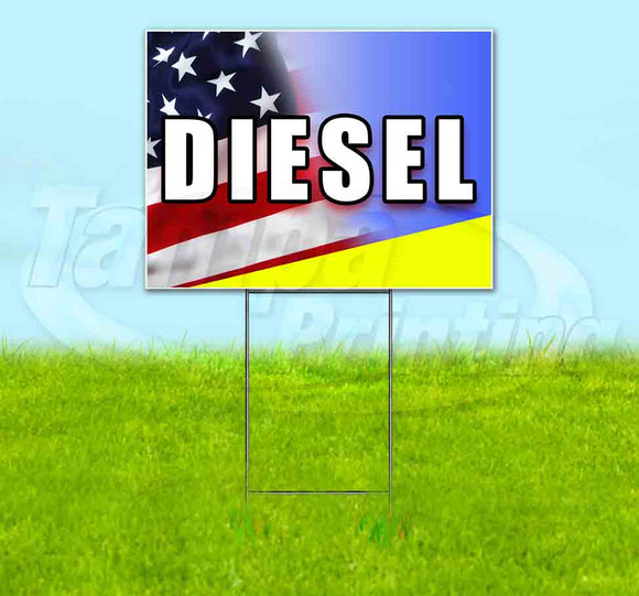Diesel Yard Sign