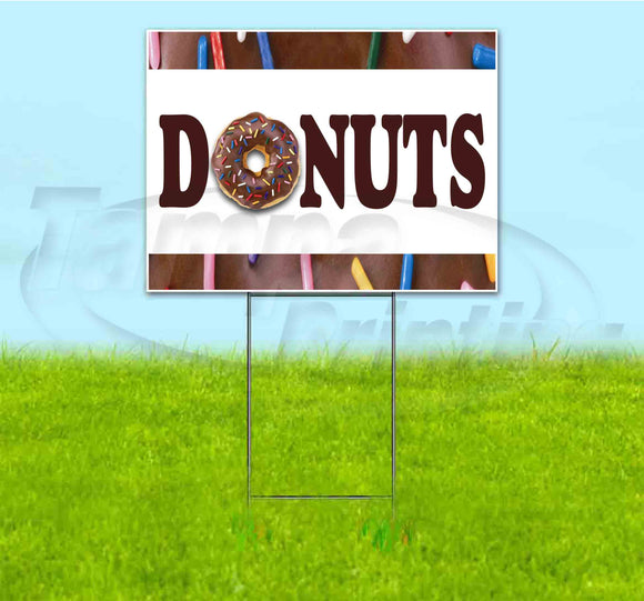 Donuts Yard Sign