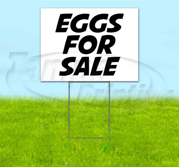 Eggs For Sale Yard Sign