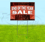 End Of The Year Sale Yard Sign
