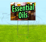 Essential Oils Yard Sign