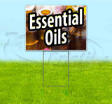 Essential Oils Yard Sign