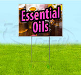 Essential Oils Yard Sign