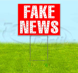 Fake News Yard Sign