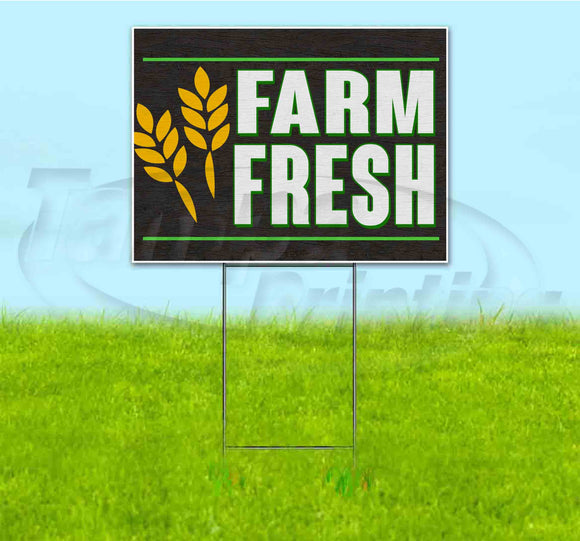 Farm Fresh Yard Sign
