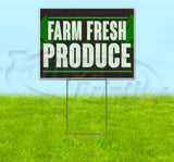 Farm Fresh Produce Yard Sign