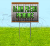 Farm Fresh Produce Yard Sign