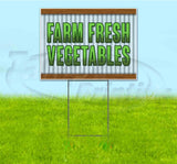 Farm Fresh Vegetables Yard Sign