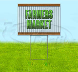 Farmers Market Yard Sign