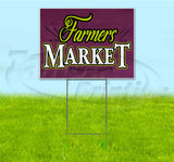 Farmers Market Yard Sign