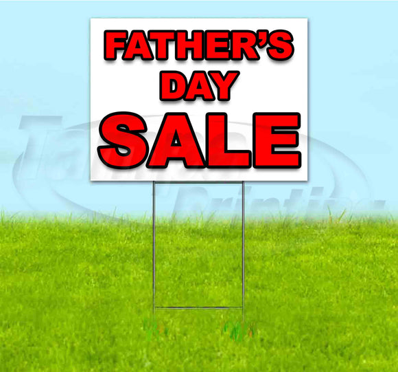 Fathers Day Sale Yard Sign