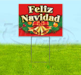 Feliz Navidad Yard Sign