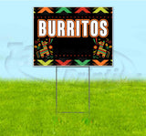 Fiesta Burritos Yard Sign