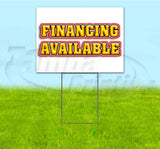 Financing Available Yard Sign