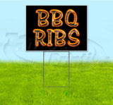 BBQ Ribs Yard Sign