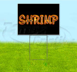 Shrimp Yard Sign