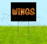 Wings Yard Sign