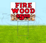 Firewood $5 Yard Sign