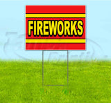 Fireworks Yard Sign