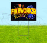 Fireworks Yard Sign
