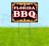 Florida BBQ Yard Sign