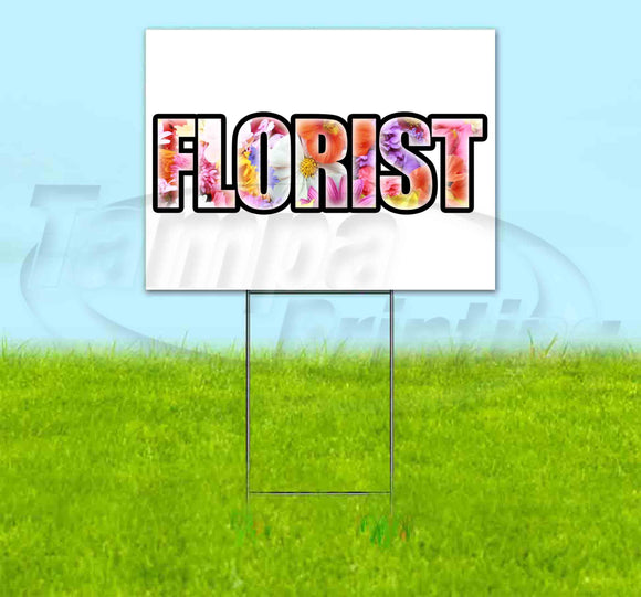 Florist Yard Sign