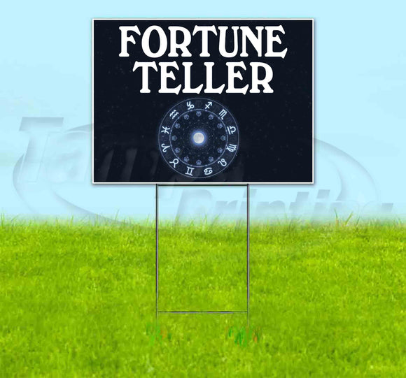 Fortune Teller Yard Sign