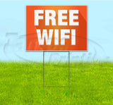 Free Wifi Yard Sign