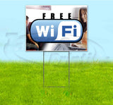 Free Wifi Yard Sign